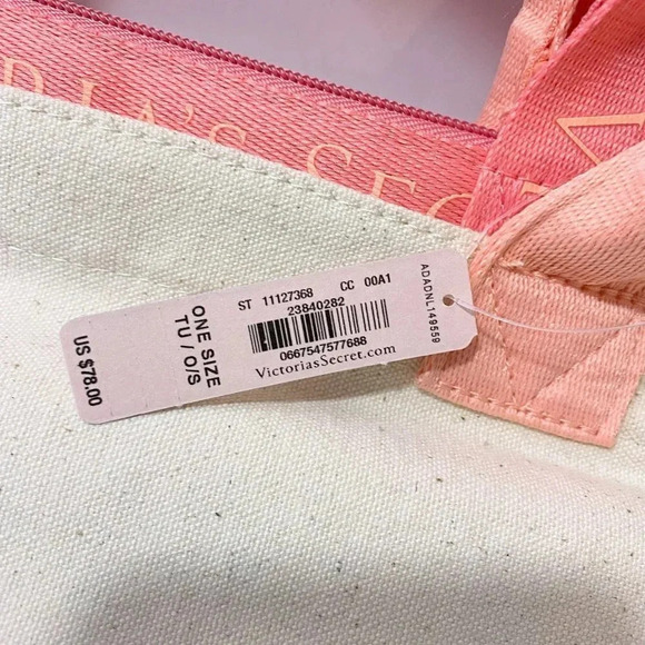 Victoria’s Secret 2 in 1 Insulated Tote Cooler Beach Bag - Picture 7 of 8